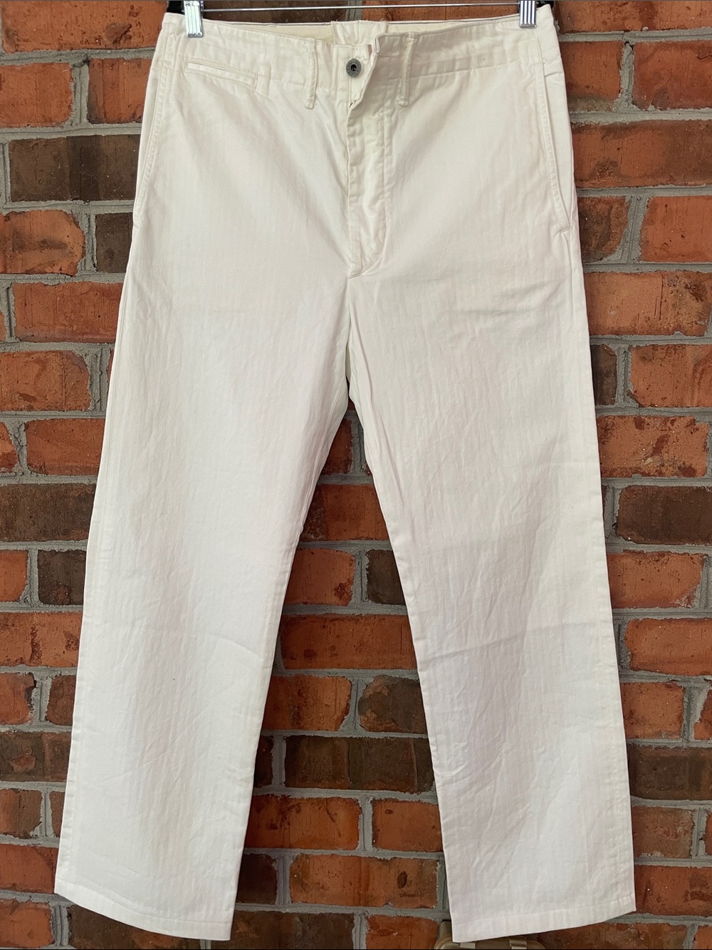 $395 RRL herringbone Field chino